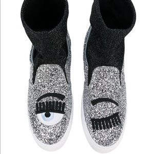CHIARA FERRAGNI
GLITTER SOCKS SNEAKERS